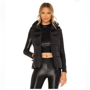 SAM. New York Matte Down Puffer Freedom Vest — Black (XS)